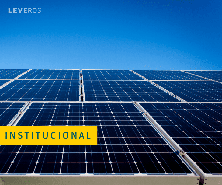 Leveros anuncia investimento na Solarsou, empresa  de energia fotovoltaica