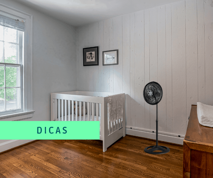 Ventilador faz mal para bebê? Confira!