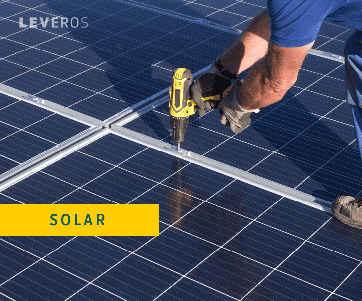 Leveros anuncia novos investimentos em sua unidade de negócio Solar